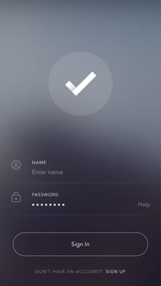 mycodetips login screen swift