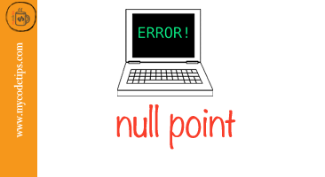 thumb null point error