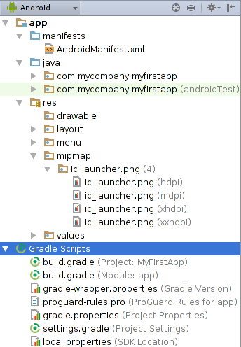 file folder structure