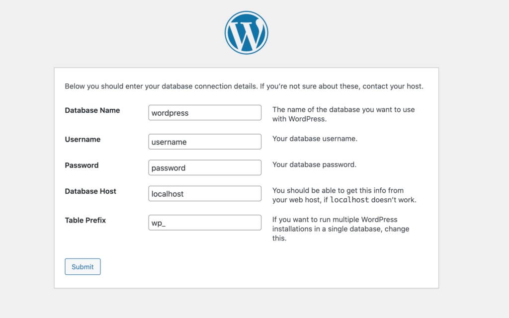 wordpress-config