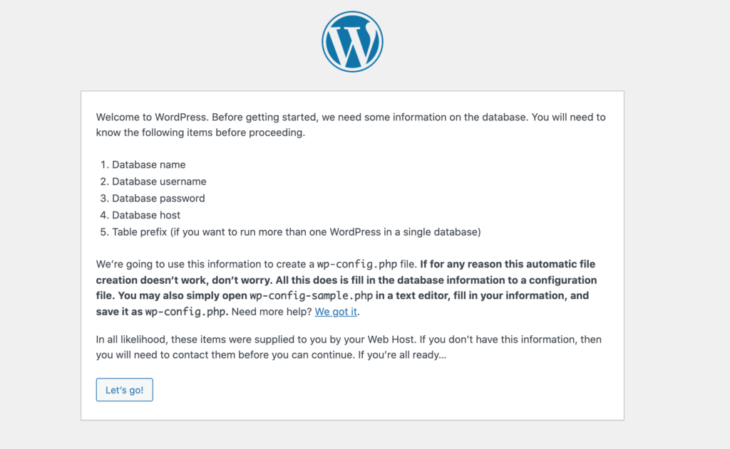 wordpress-prifix